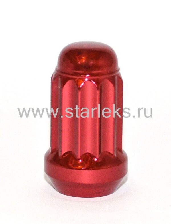 Гайка колёсная М12x1.25x35 золотой хром конус, ключ внешний 12-гранник 192112SD