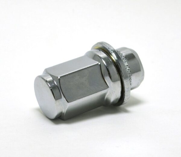 Гайка колёсная М14x1.5x47 хром пресс-шайба, ключ 21 — изображение 3