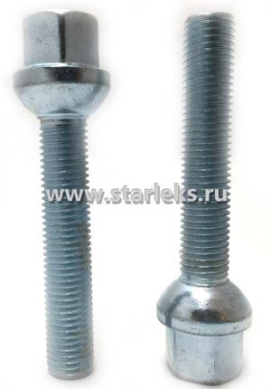 Болт колёсный М14x1.5x70 цинк сфера, ключ 17