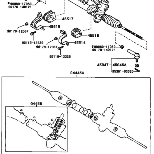 Рулевой наконечник CTS 14A120025