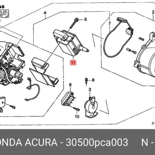 Катушка зажигания RAMEDER 20B250001