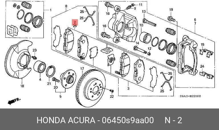 Тормозные колодки передние WXQP 40748 — изображение 2