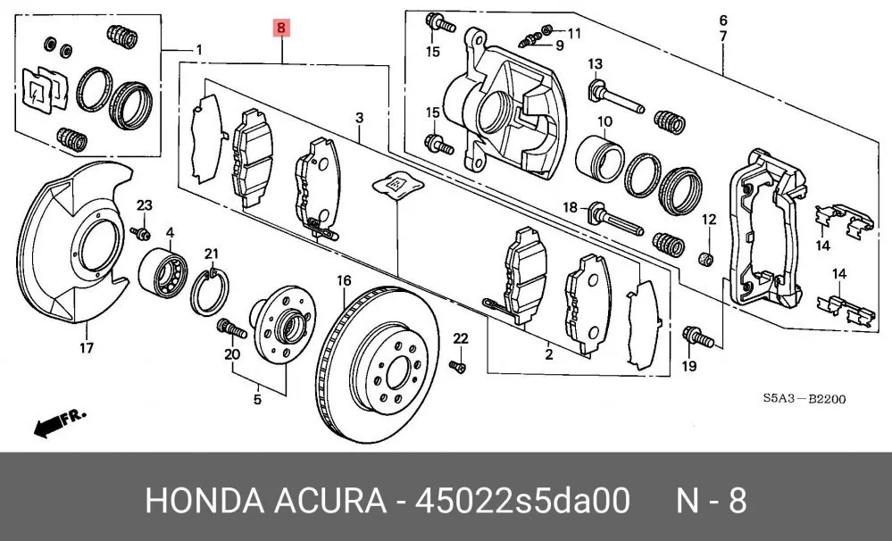 Тормозные колодки передние CISNNOC 60N140029