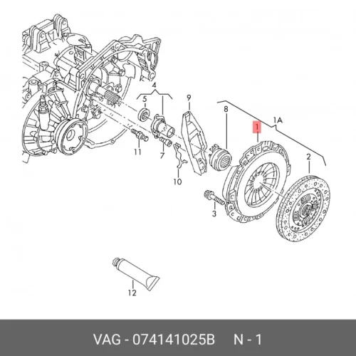 Корзина сцепления D228мм CNAB 640003303