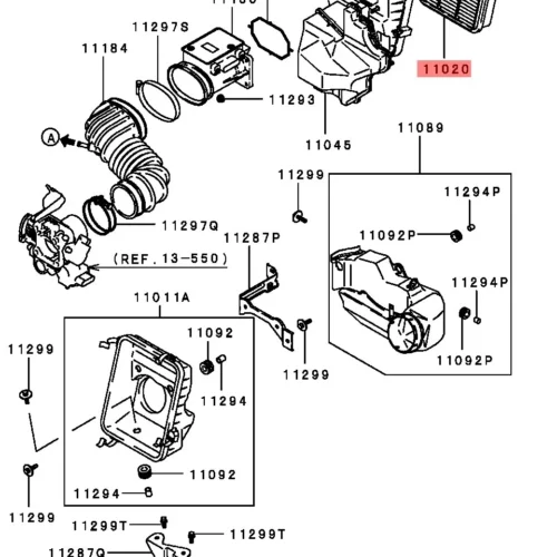 Фильтр воздушный AIR CLEANER AC0049