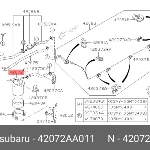 Фильтр топливный FDR FE0301