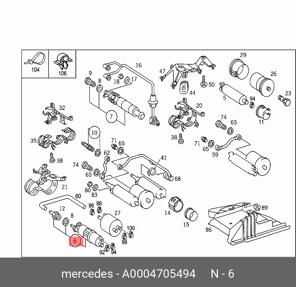 Бензонасос SRR OE FP-31050 — изображение 2