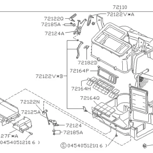Радиатор отопителя SRR OE HE-47111