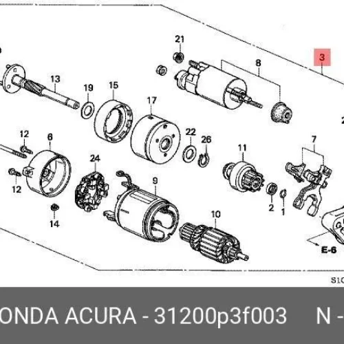 Стартер LNS LA2662