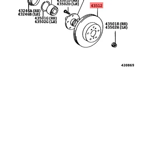 Тормозной диск передний SRR SRR100754