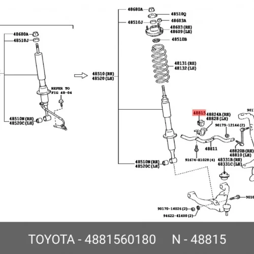 Втулка стабилизатора переднего SRR SRR10850