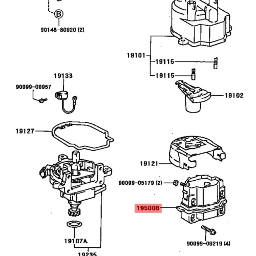 Катушка зажигания SRR SRR22003