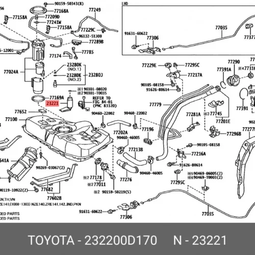 Бензонасос электрический SRR SRR23508