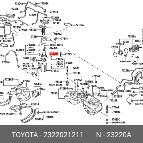 Бензонасос электрический SRR SRR23518