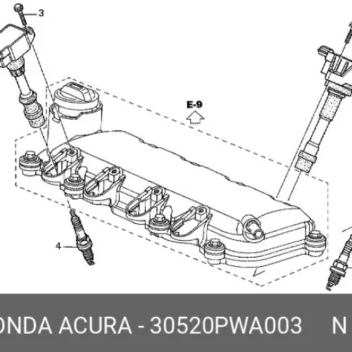 Катушка зажигания SRR JAPAN SRR42702