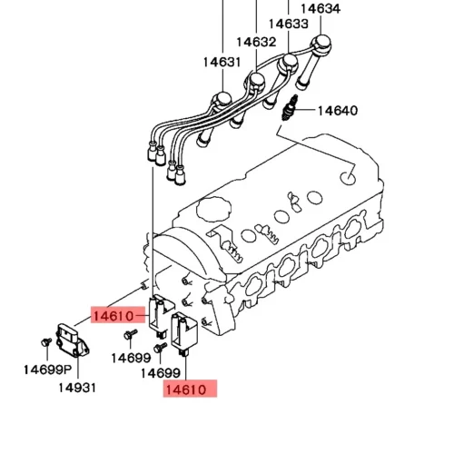 Катушка зажигания SRR JAPAN SRR64822