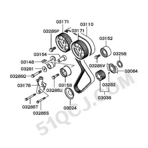 Ремень ГРМ SRR OE TB-08124