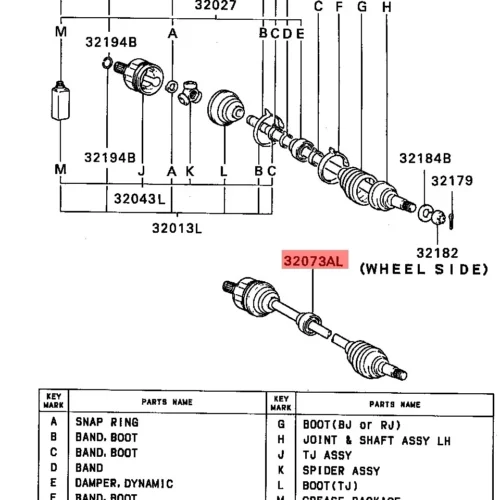 ШРУС наружный TMG TM1617