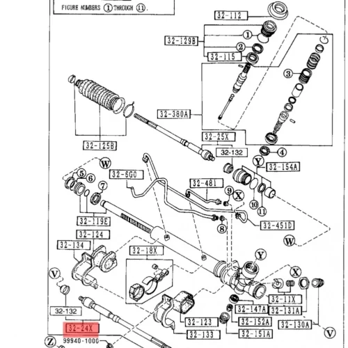 Рулевая тяга TMG TT25279